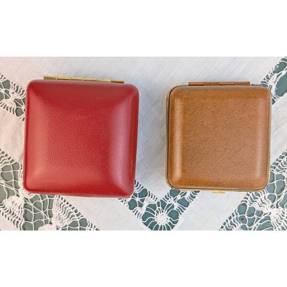 Vintage Phinney-Walker & Sloan Fold Up Hard Case Travel Alarm Clocks Lot of 2 - Picture 10 of 12